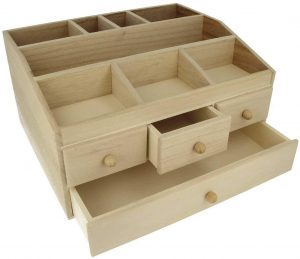 Caja Para guardar joyas de madera